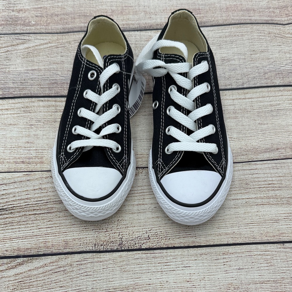 Converse Kids Black and White Sneakers